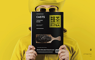 肇庆绯茶品牌设计